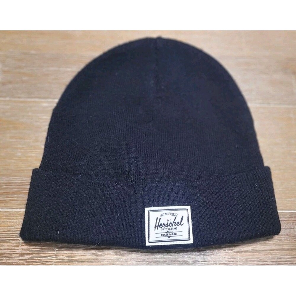 Herschel Supply Company Elmer Rib Knit Beanie Black One Size